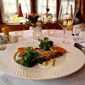 Rohkostsalate im Gasthaus goldener Engel